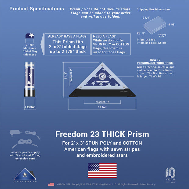 Freedom 23 THICK Prism