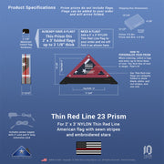 Thin Red Line 23 Prism